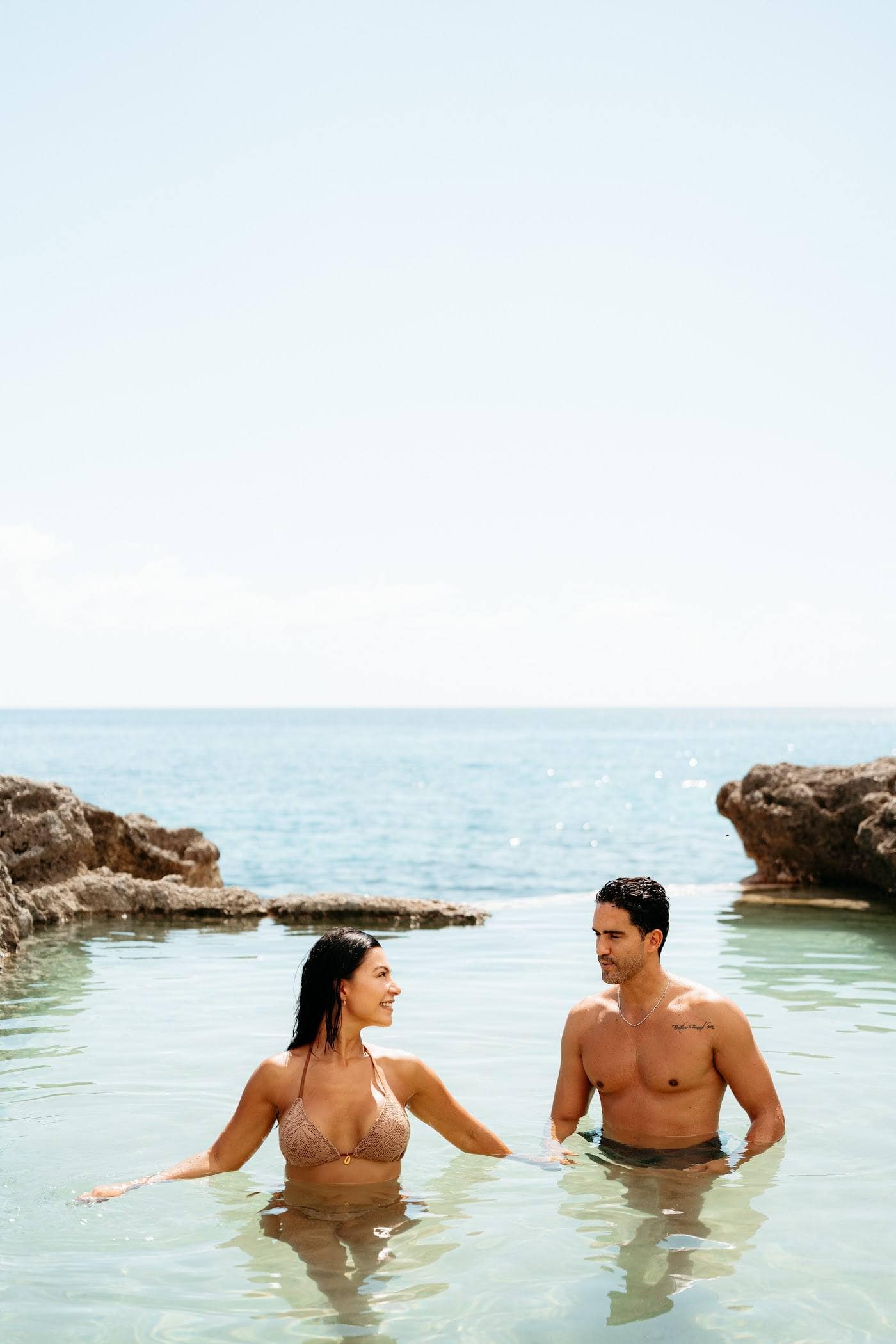Rocky Negril coastline at The Cliff Hotel & Spa, host venue of the Jamaica Jerk Championship